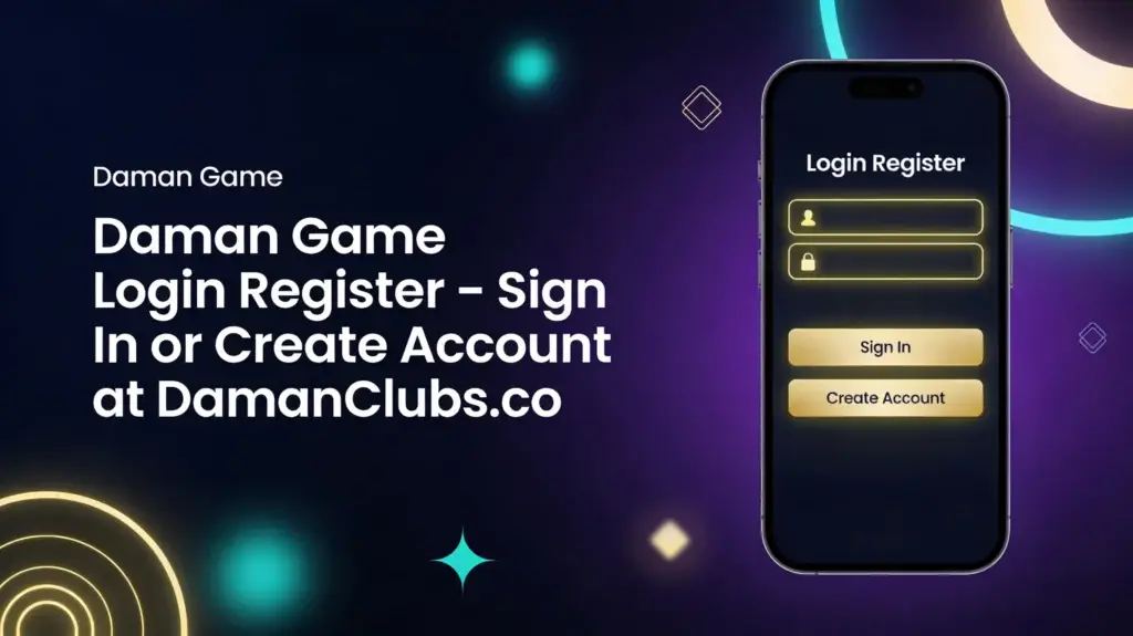 Daman game login register
